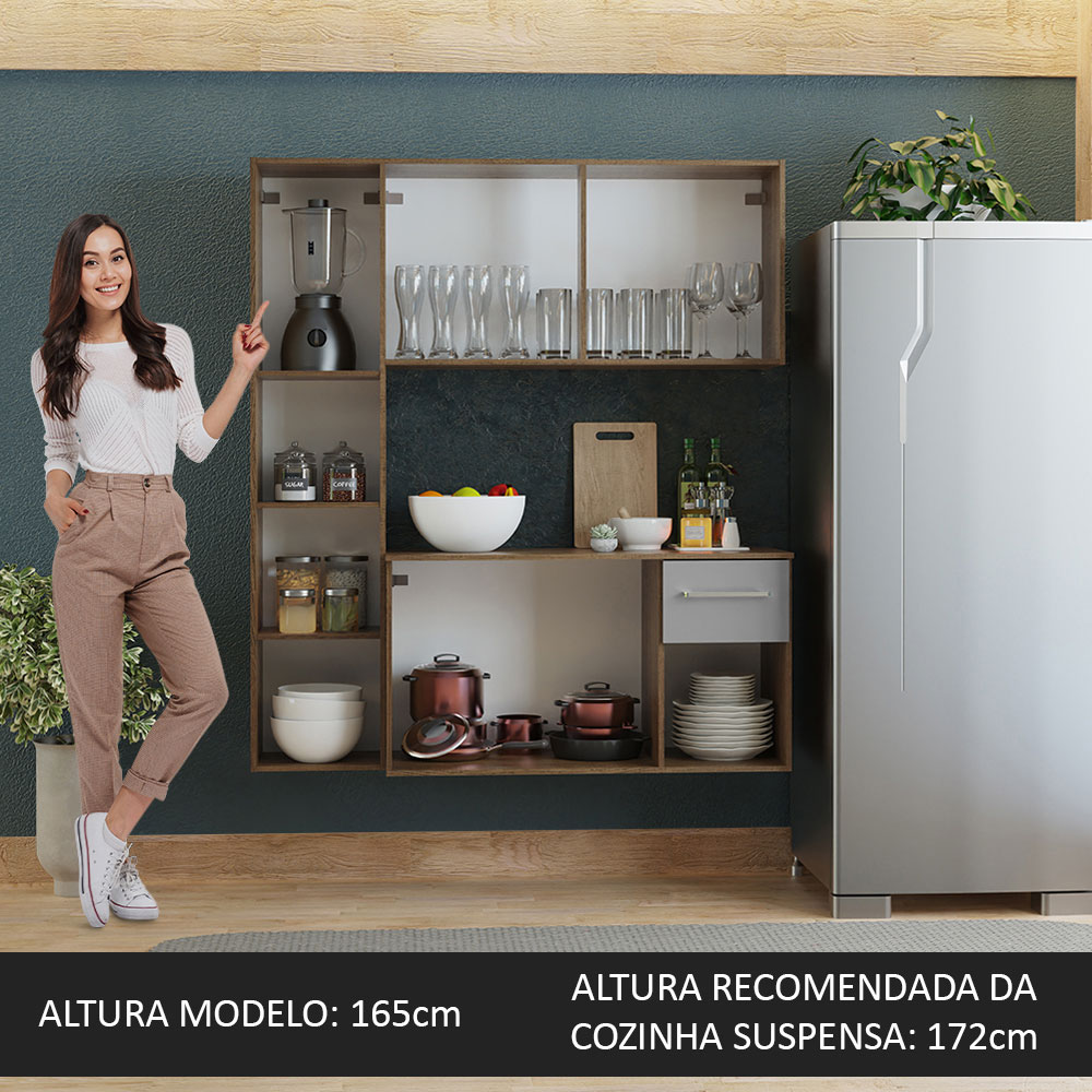 Cocina Integral Modular Madesa Easy 120cm MG.