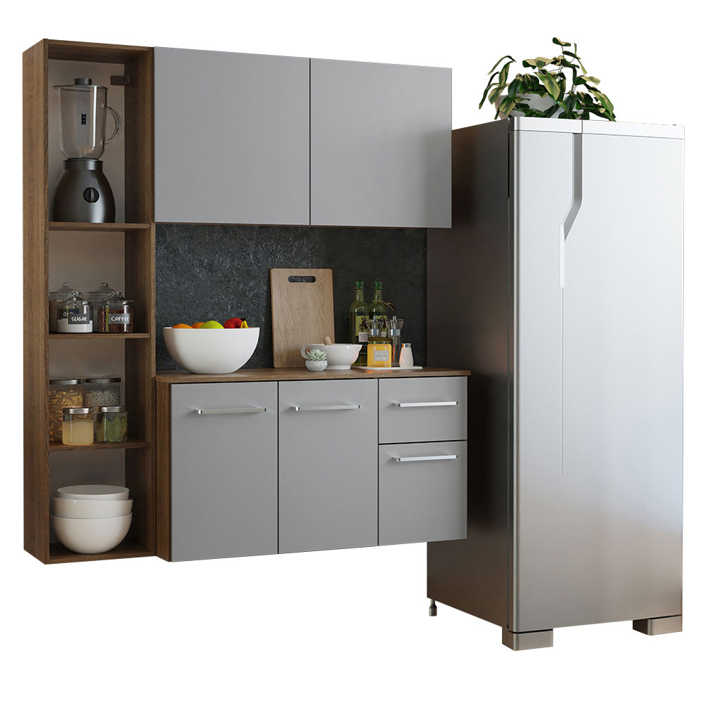 Cocina Integral Modular Madesa Easy 120cm MG.