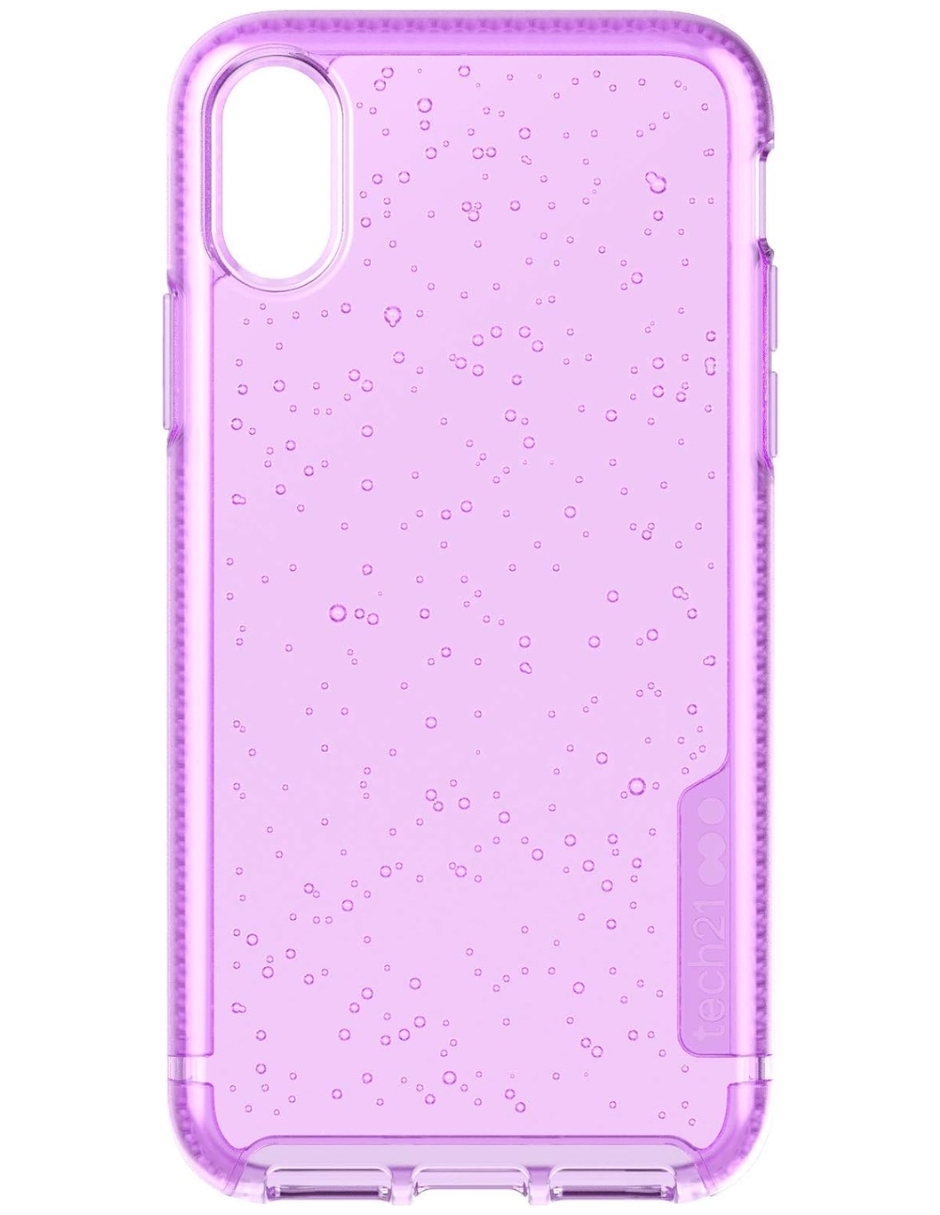 FUNDA TECH21 PURE SODA IPHONE XR VIOLETA.