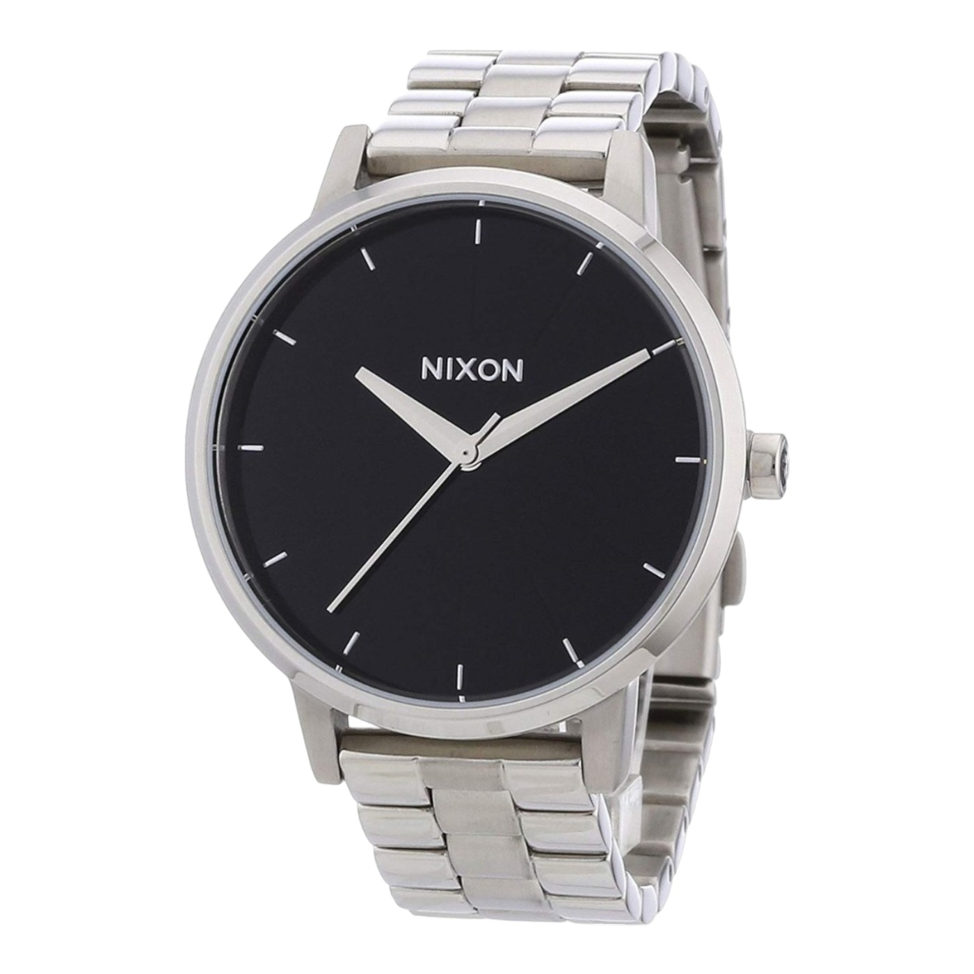 Correa Reloj Reloj Nixon Small Time Teller Plateado Reloj Nixon