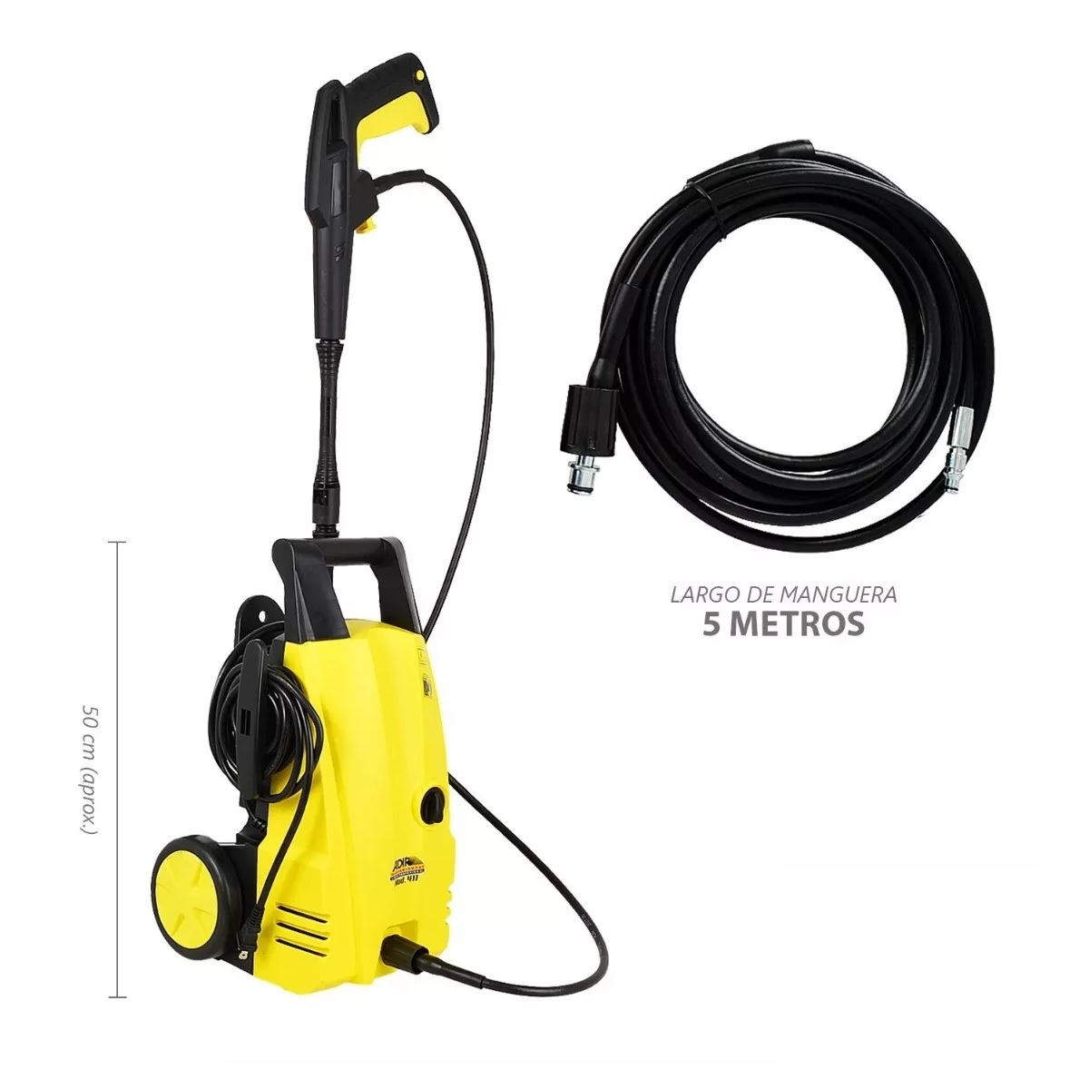 Hidrolavadora 2030psi 1200w Adr411 Adir Color Amarillo