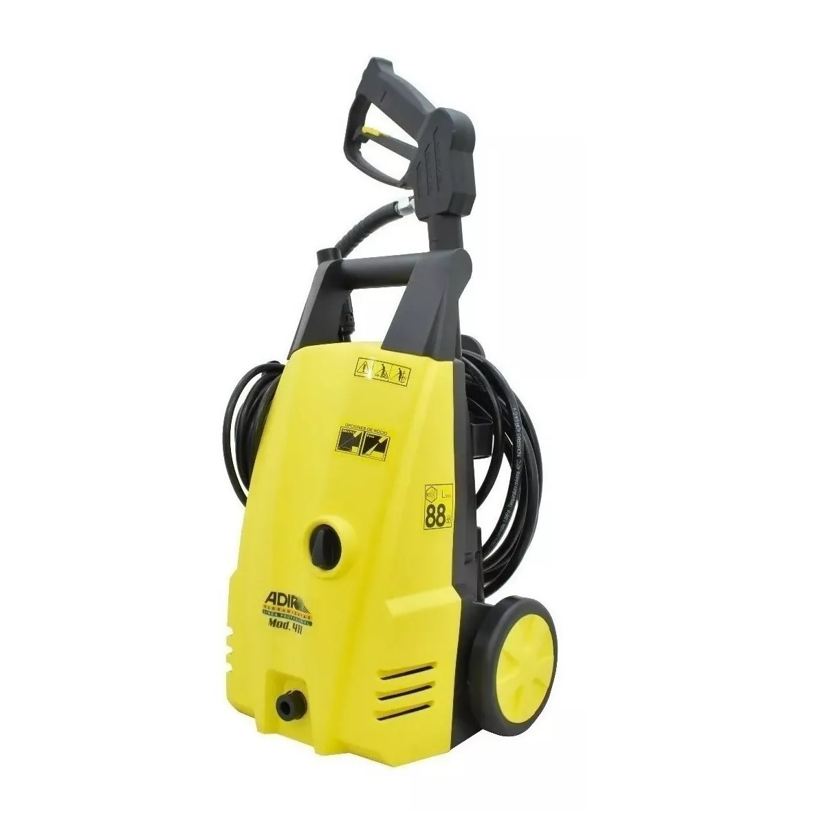 Hidrolavadora 2030psi 1200w Adr411 Adir Color Amarillo