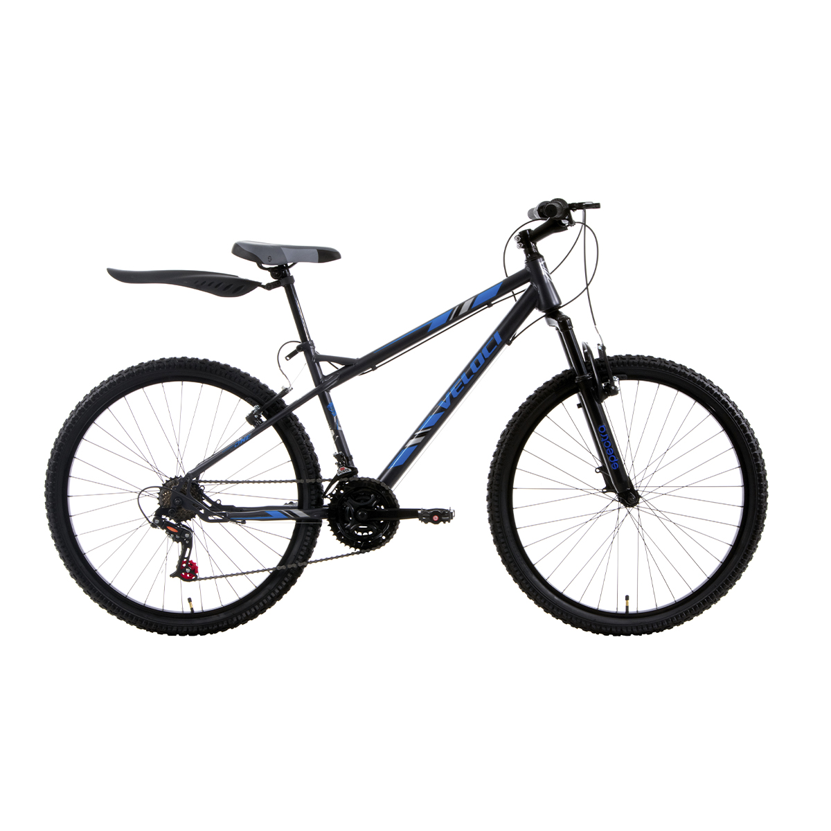Bicicleta Veloci Deus Rodada 26 Gris de Montaña