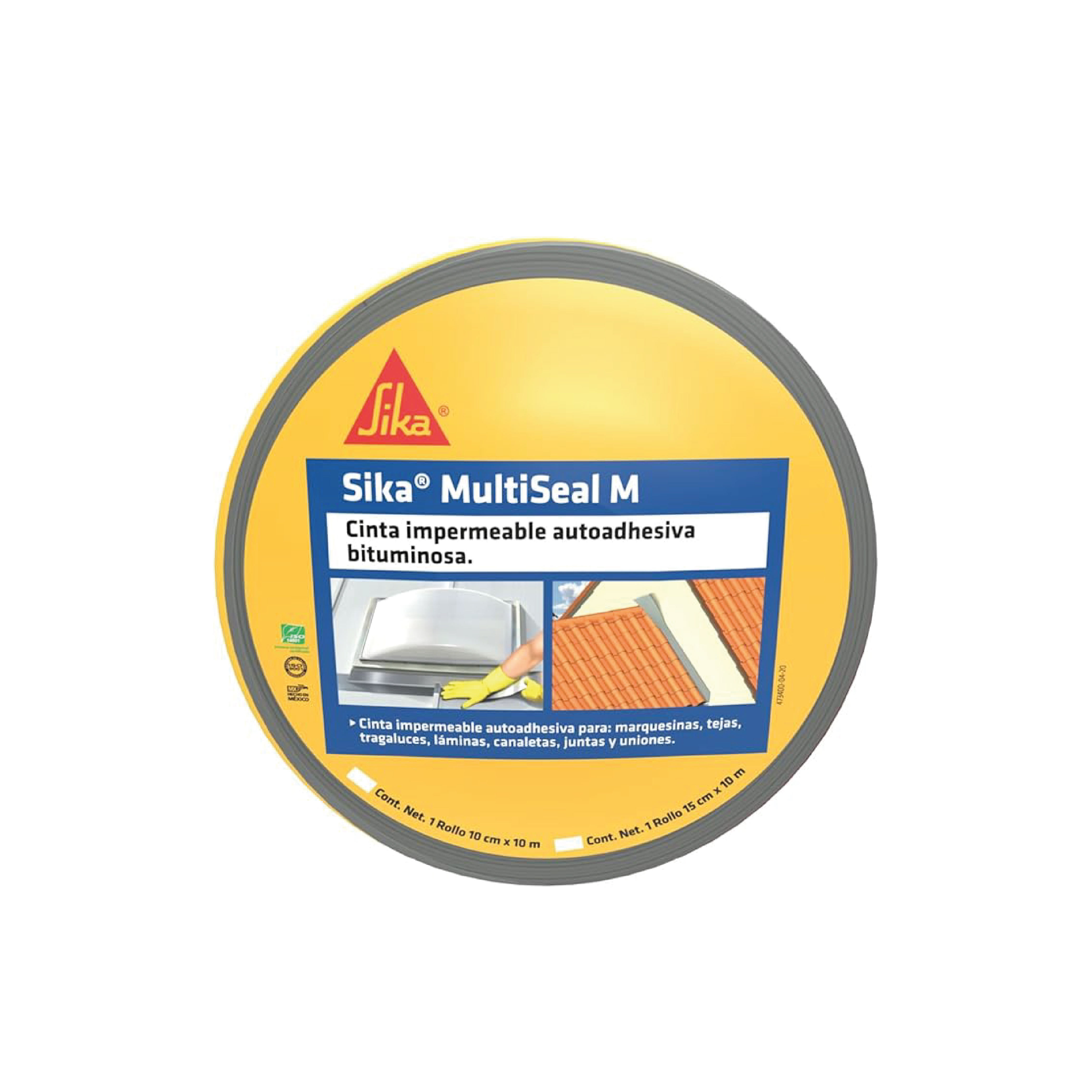 Cinta autoadhesiva impermeable - Sika MultiSeal M -  Rollo 10m x 15cm