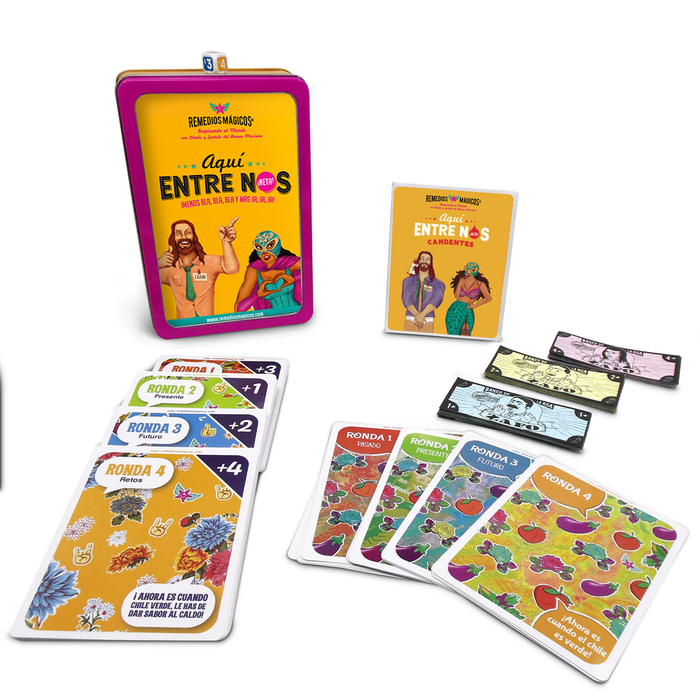 Juego de Mesa AQUÍ ENTRE NOS Remedios Mágicos