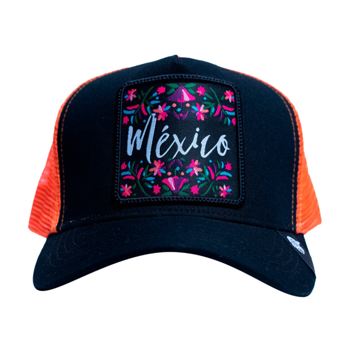 Gorra curva Pook Frase Mèxico Flores 