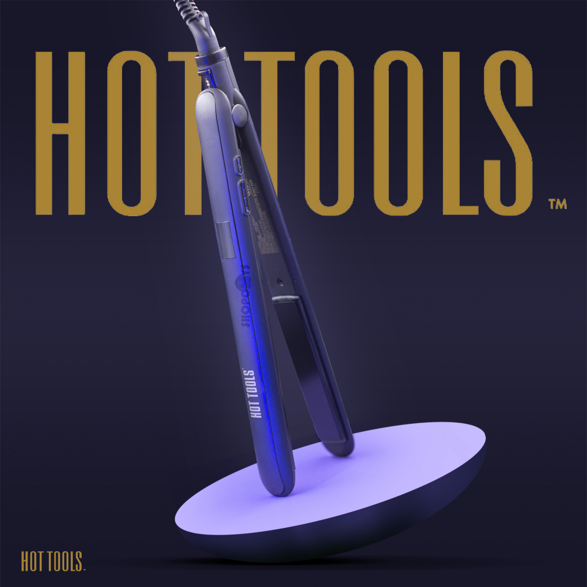 Plancha Cerámica Hot Tools Signature Series + Turmalina 1''