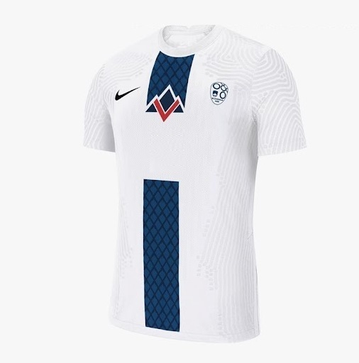 Nuevo! Jersey Eslovenia Eurocopa 2024/2025 Visita Blanca Talla L
