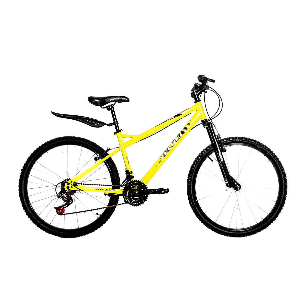 Bicicleta Veloci Naukas M/Ring R26 Amarillo Montaña.
