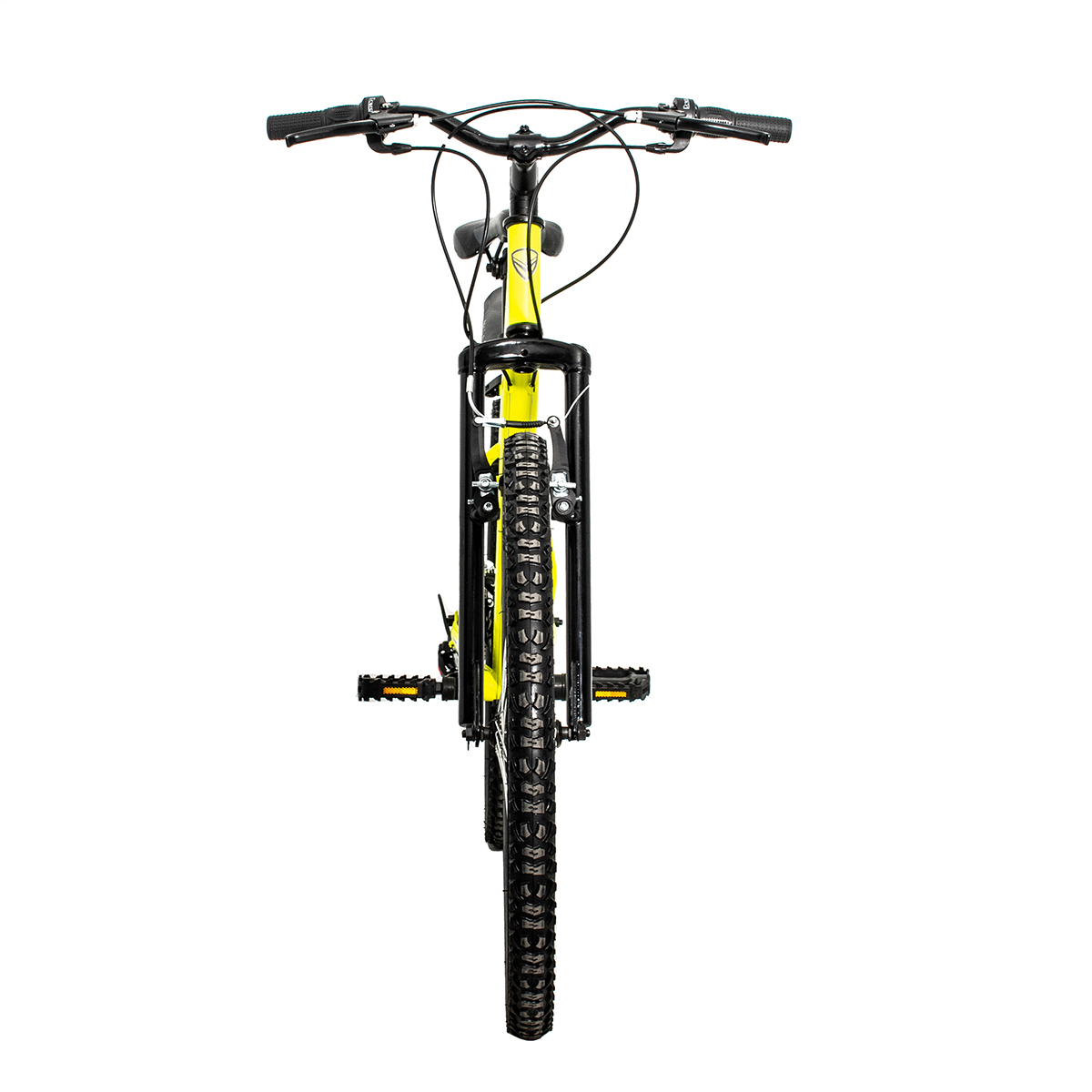 Bicicleta Veloci Naukas M/Ring R26 Amarillo Montaña.