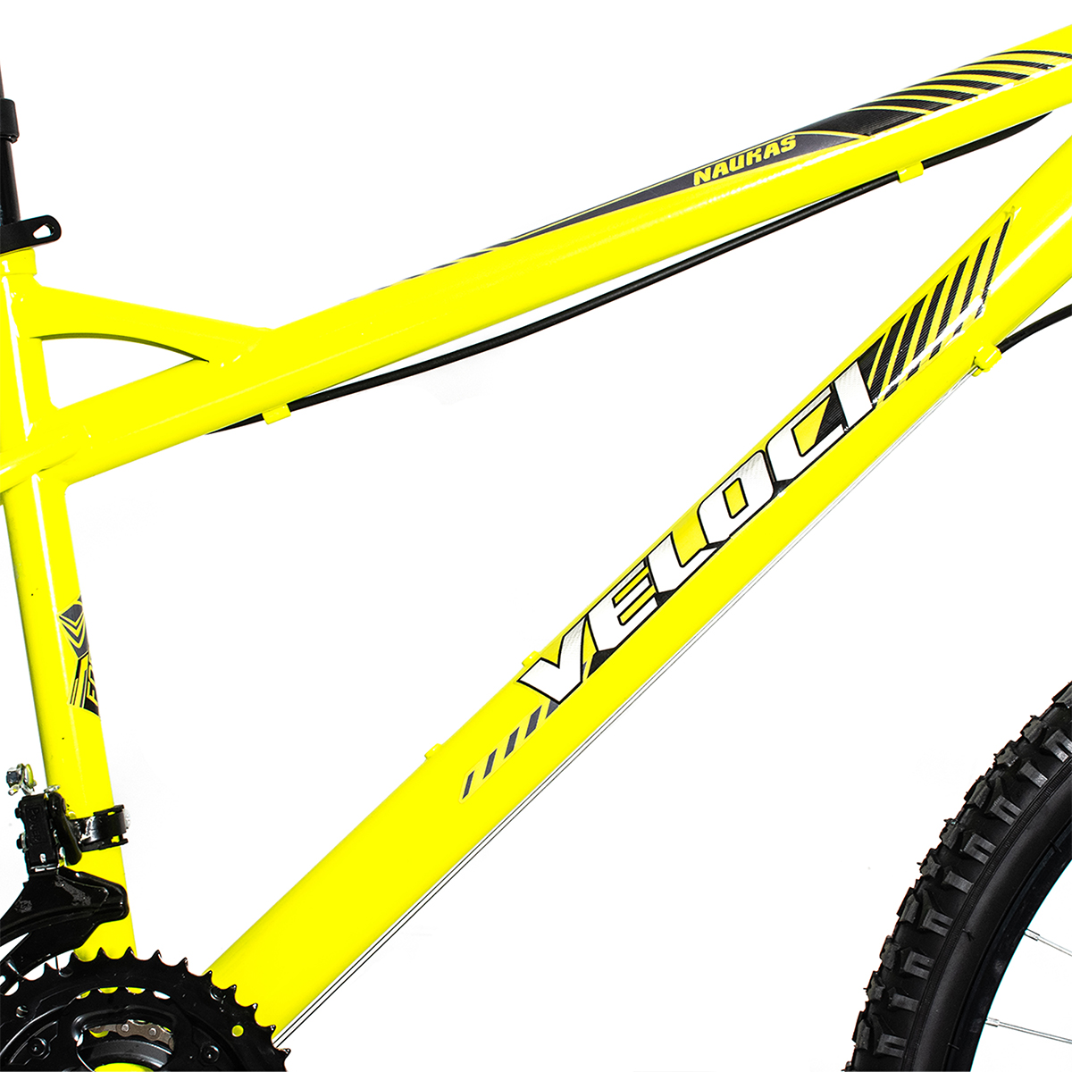 Bicicleta Veloci Naukas M/Ring R26 Amarillo Montaña.