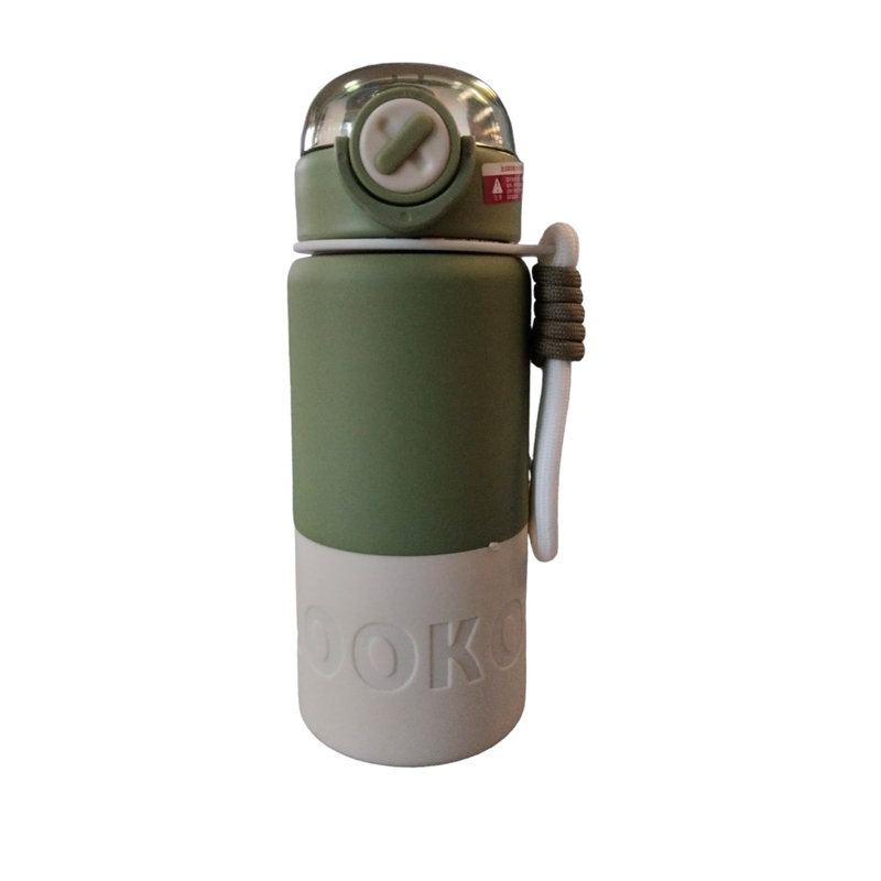 Termo Acero Inox 500ml Uso Rudo Frio Caliente Cafe Agua 500ml VERDE.