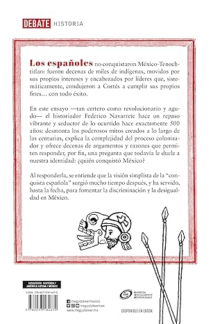 Libro ¿Quién conquistó México? Autor Fernando Navarrete .