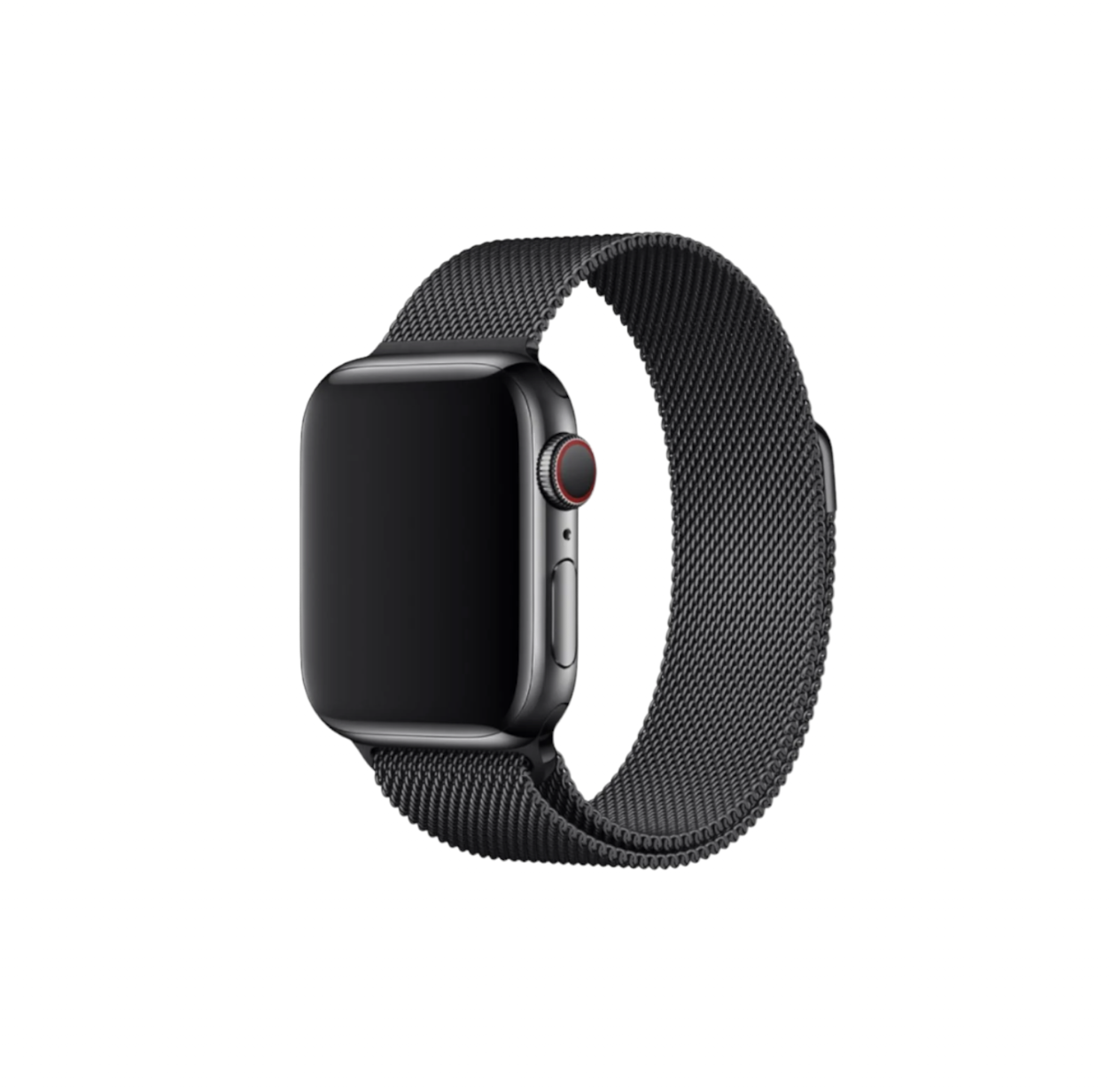 Correa Metálica Compatible con Apple Watch 38mm Color Negro.