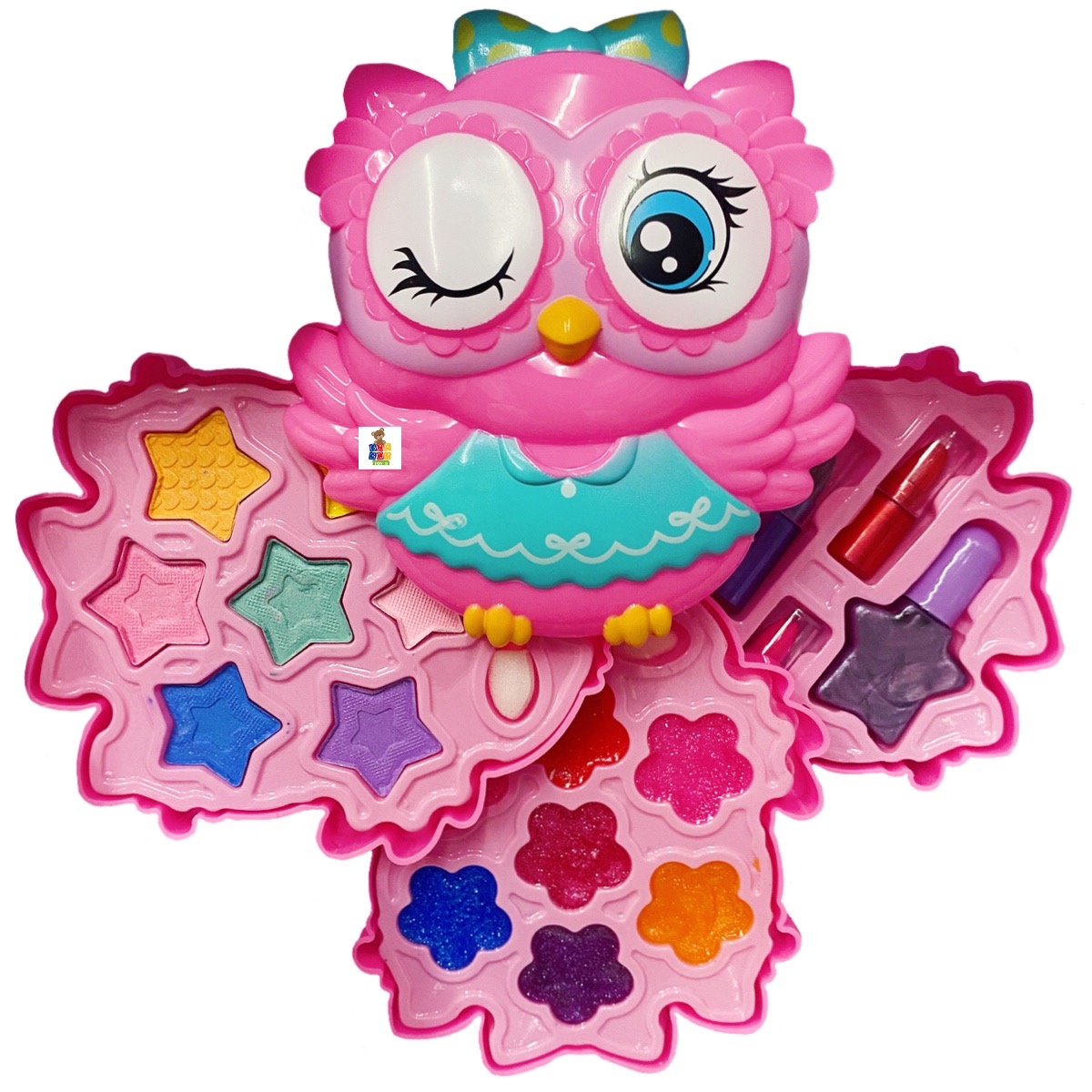 Set Maquillaje Cosmético Fantasía Makeup Juguete Búho.