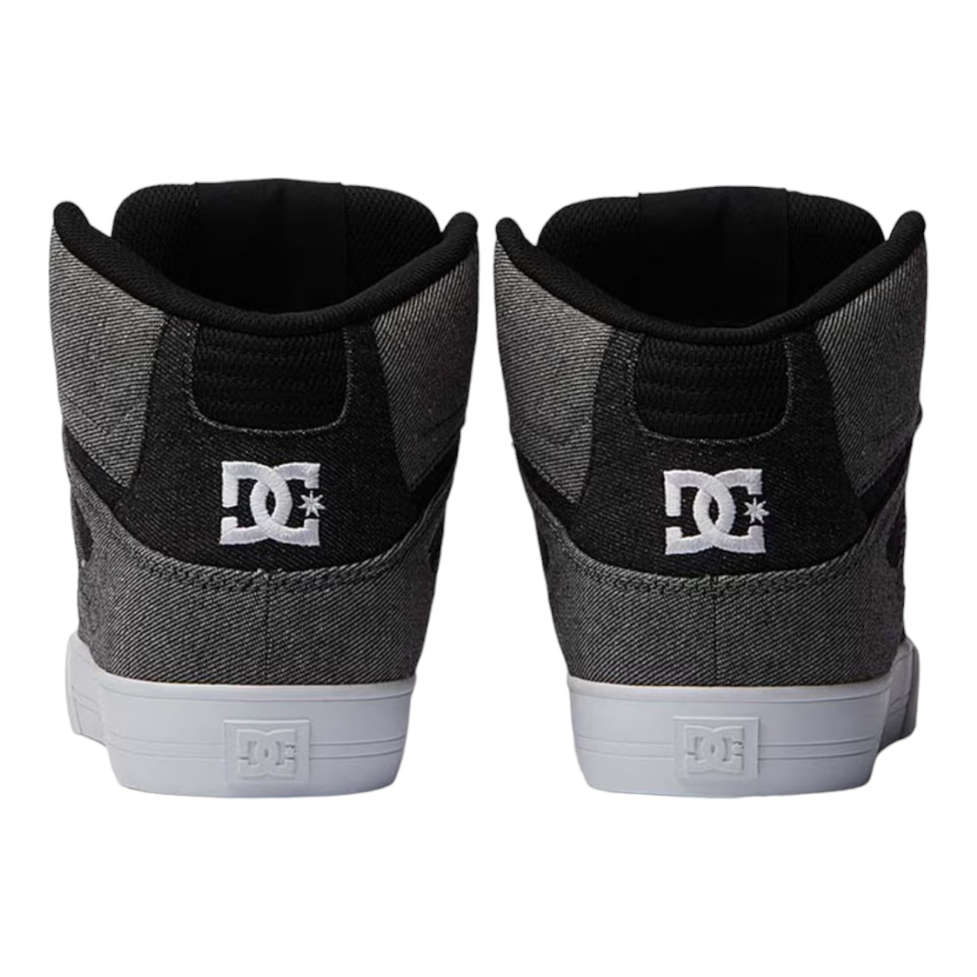 TENIS DC SHOES HOMBRE NEGRO DC SHOES PURE HIGH-TOP ADYS400046BDM.