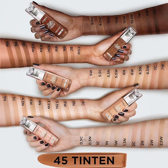 A L'Oreal Paris L'oreal paris base de maquillaje true match, tono 2.r/2.c vanille rose.