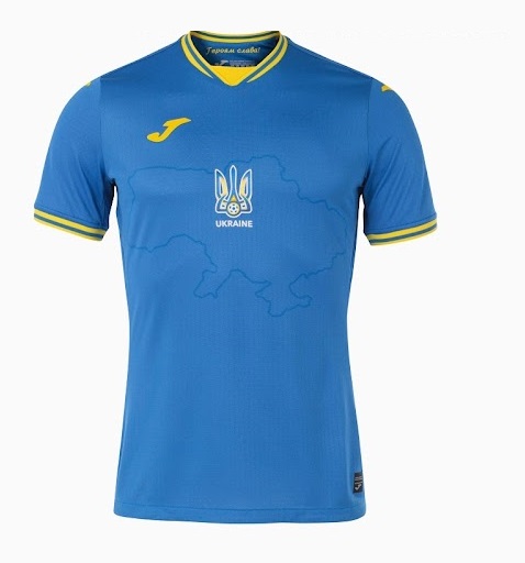 Nuevo! Jersey Ucrania Eurocopa 2024/2025 Visita Azul Talla S.