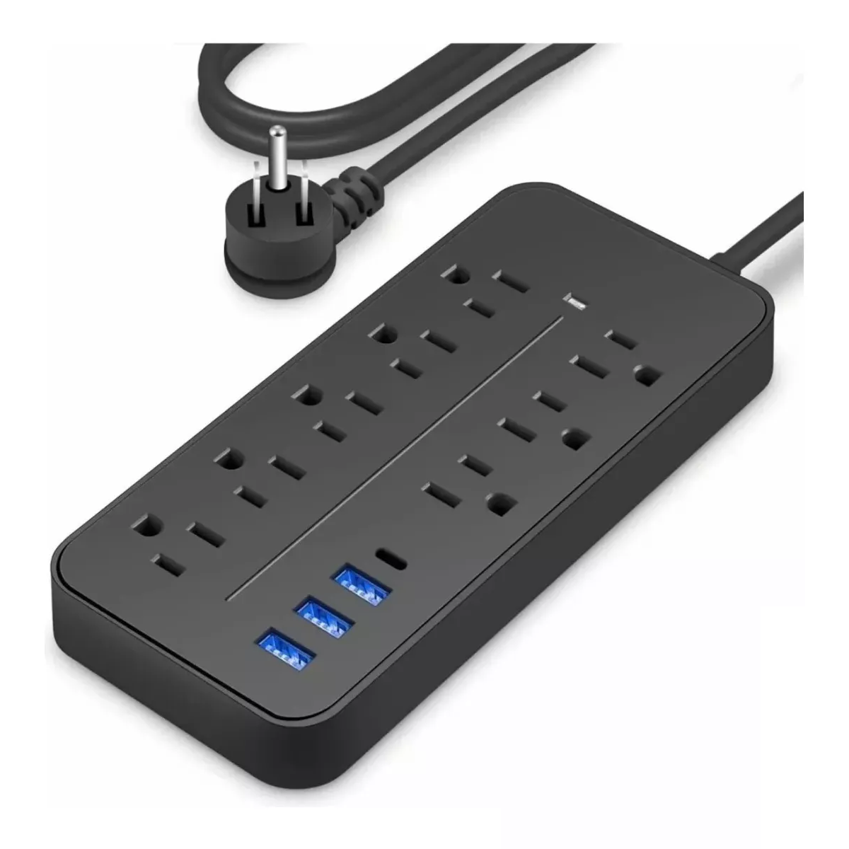 Multicontactos Electricos Usb Premium Regleta 8+3+1accesorio