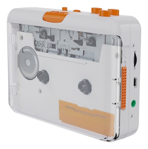 Convertidor De Cintas Cassette A Mp3 Adaptador Usb Auricular