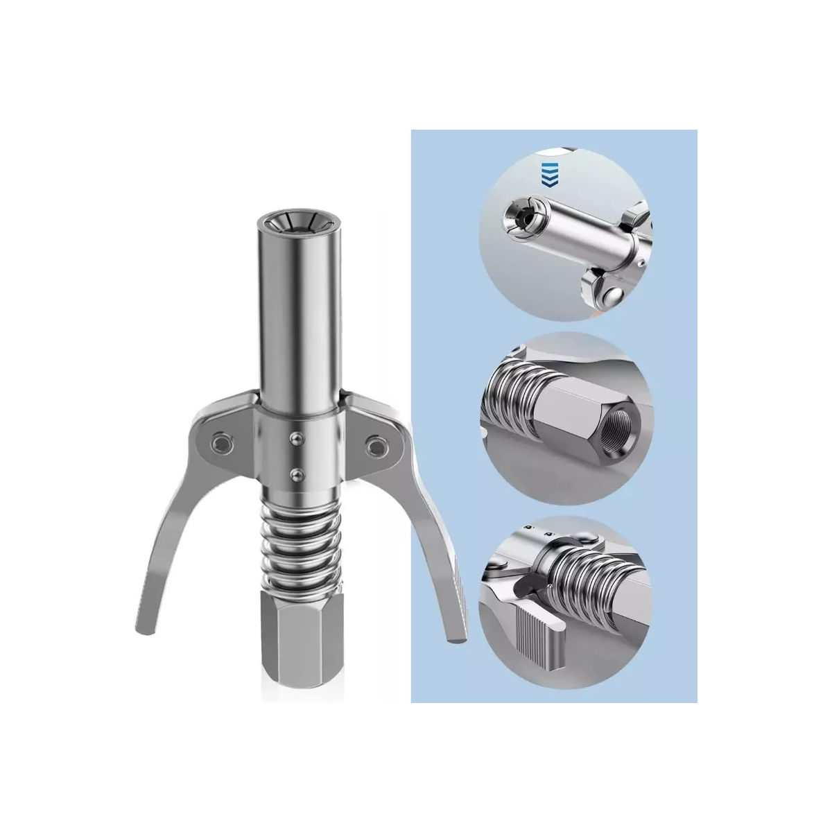 Boquilla Para Pistola De Engrase De 1/8 Npt, 10000 Psi