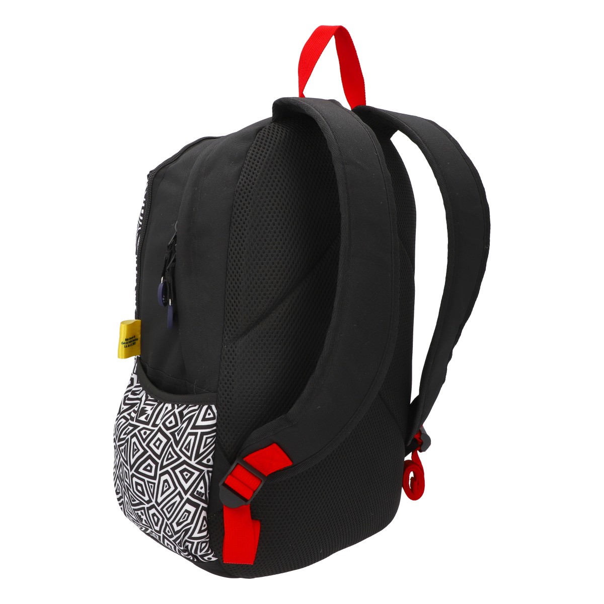 Mochila Oficial Tricampeón del Fútbol Mexicano el Club América - Mochila Escolar y Deportiva, Amplio Compartimento, Portalaptop, Bolsillos Laterales y Frontales, Respaldo Acolchado, 45cm x 14.5cm x 30cm