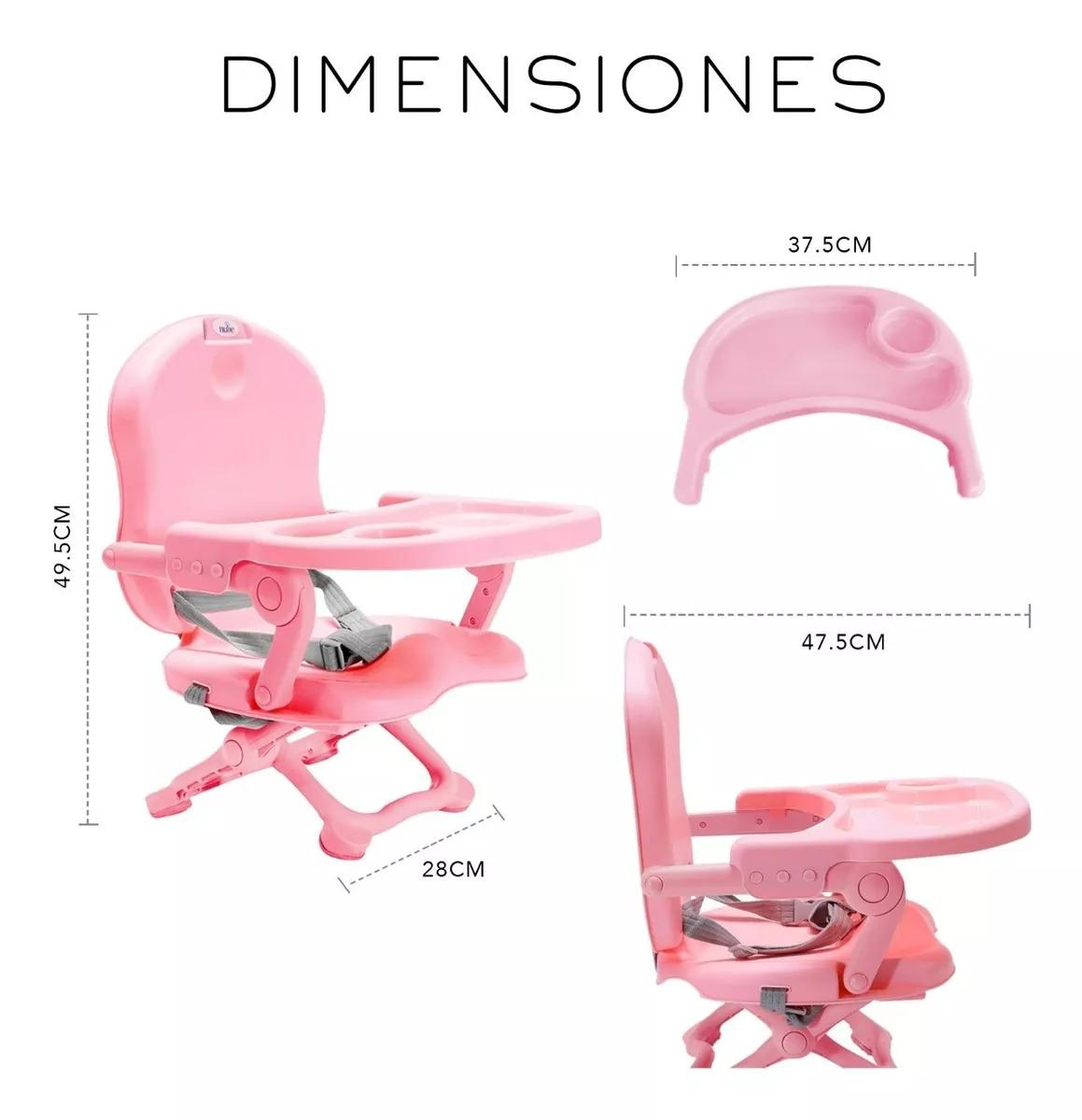 sillita periquera para bebe plegable y portable