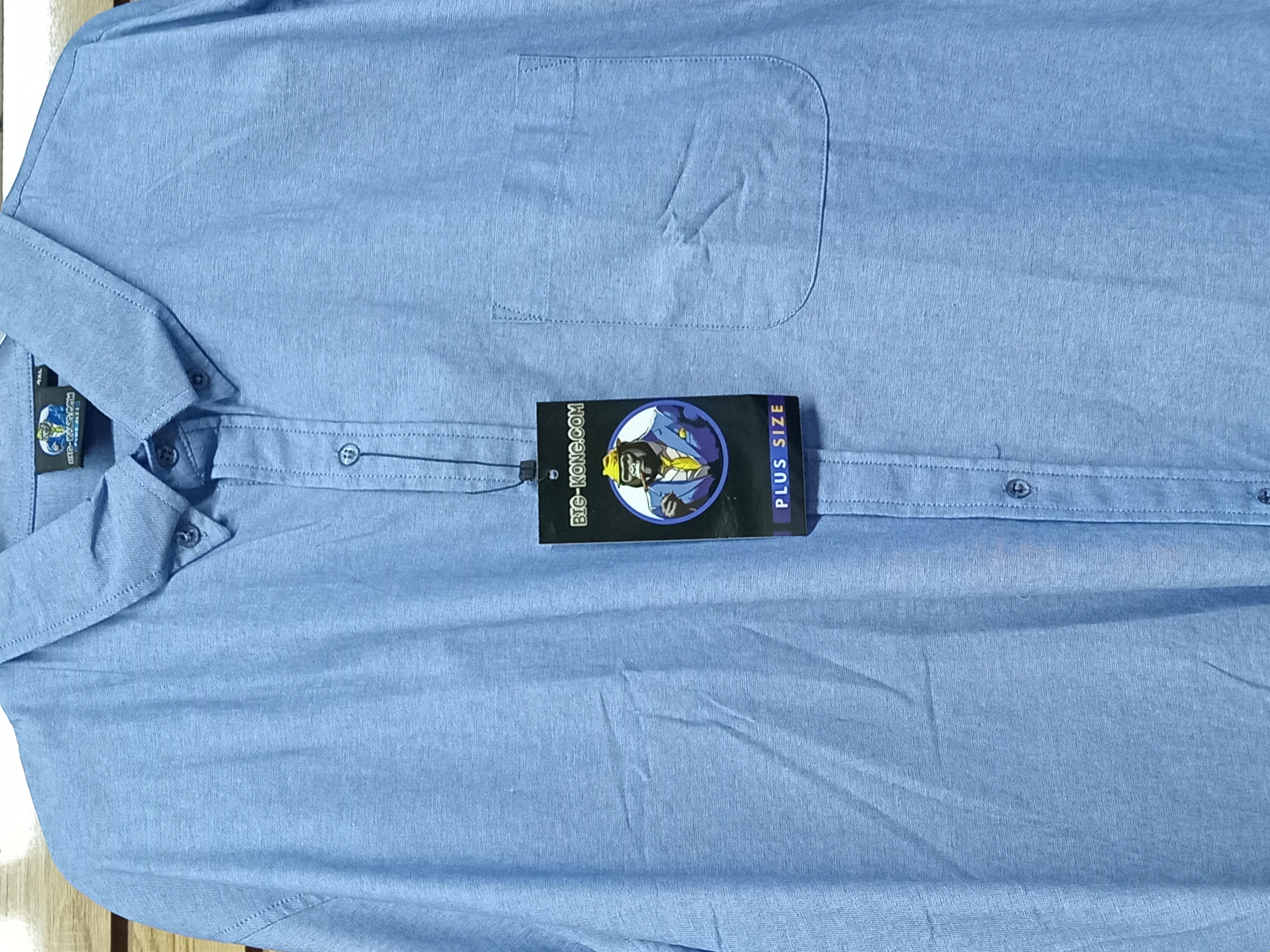 Camisa Caballero Tallas Extra Grande XL A 6XL Big Kong 401 B 