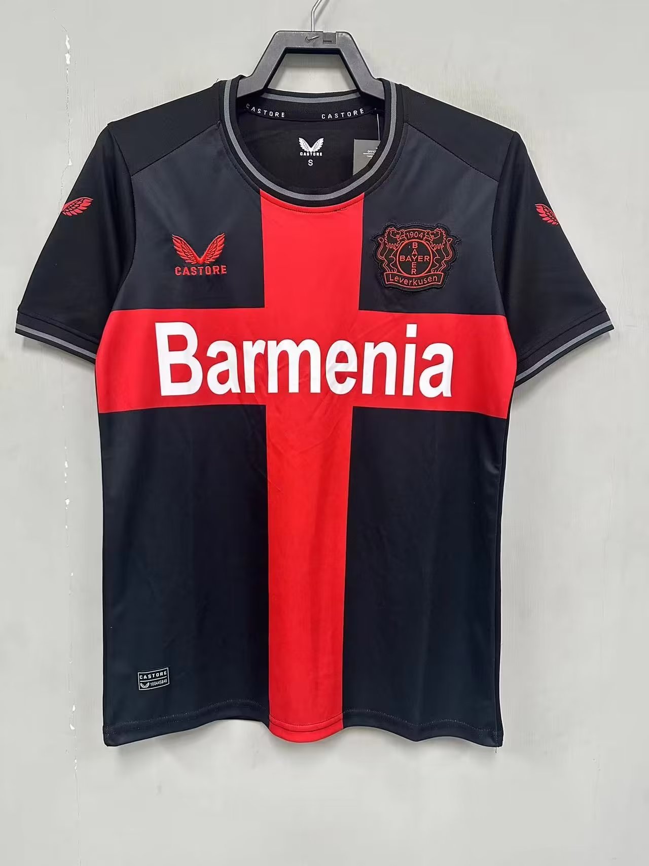 Nuevo! Jersey Bayern Leverkusen 2023/2024 Local Negro Xavi Alonso 14 Talla S.