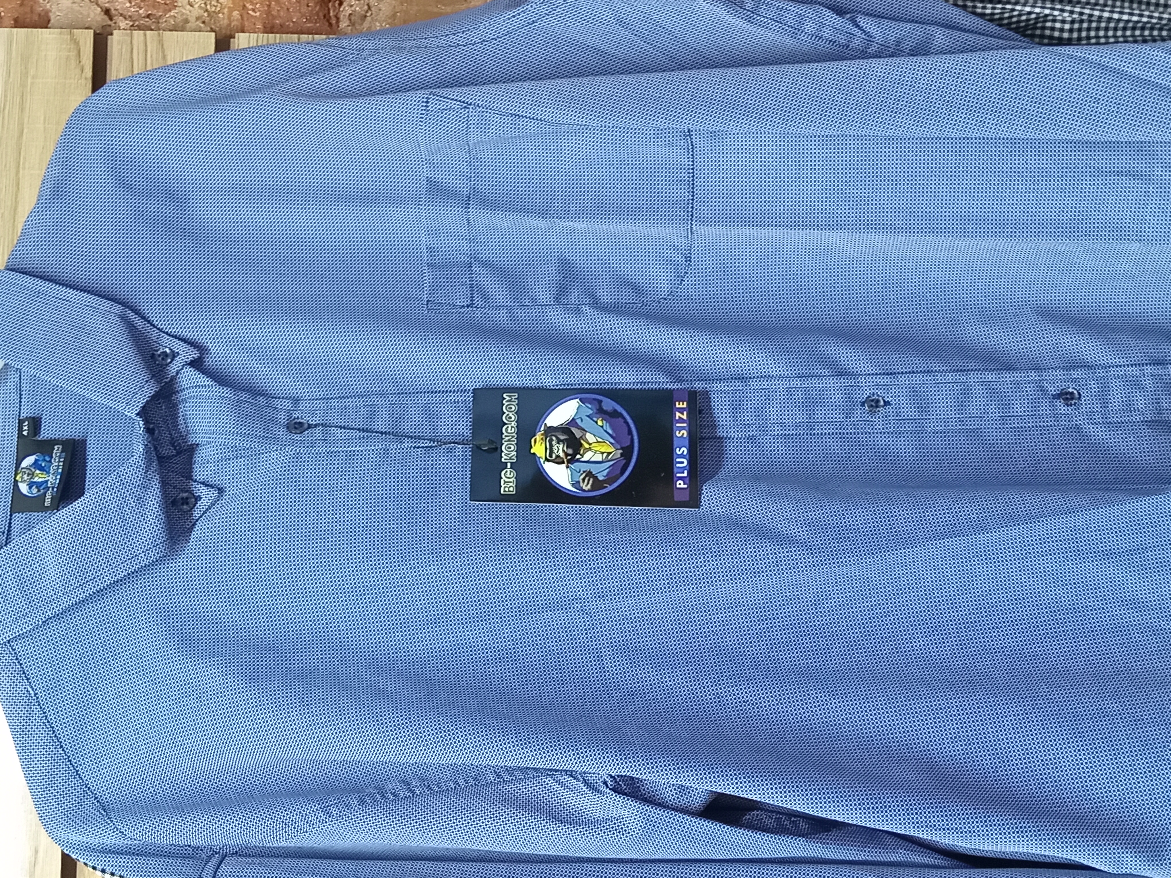 Camisa Caballero Tallas Extra Grande XL A 6XL Big Kong 124 I