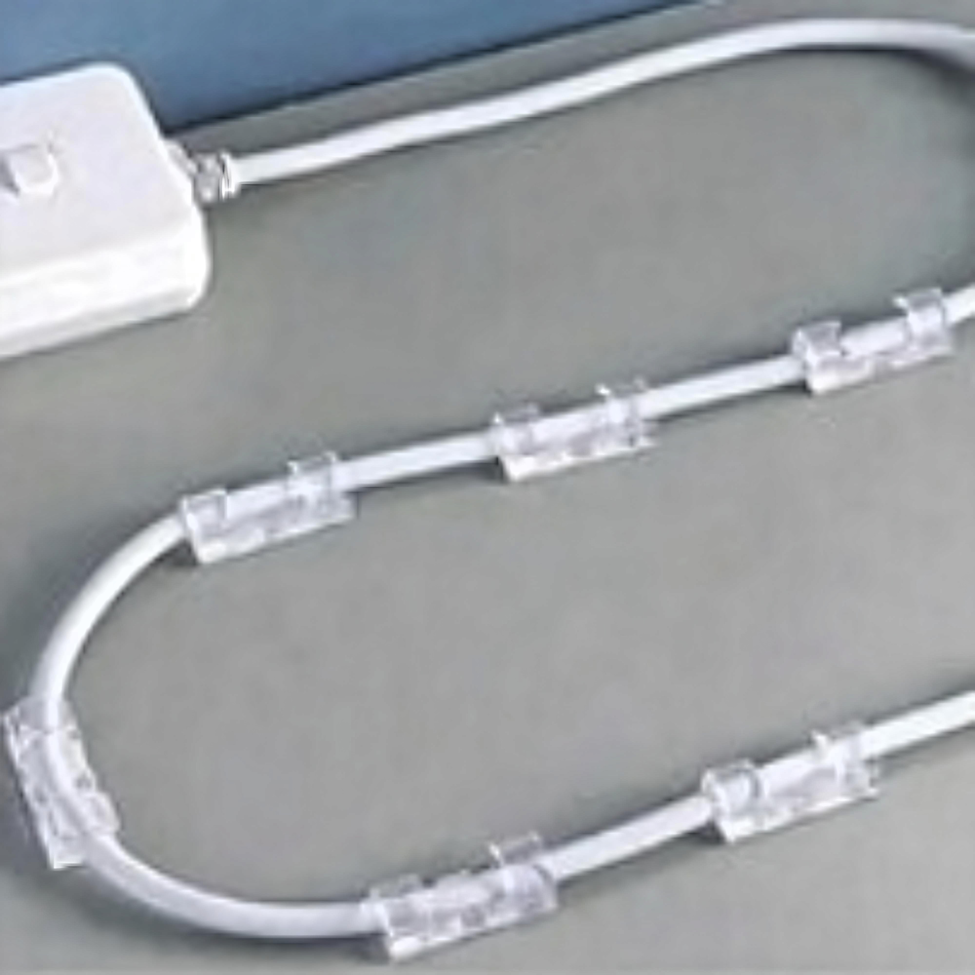 Clips Organizadores De Cable 40 Piezas Adhesivo 3m Antinudos