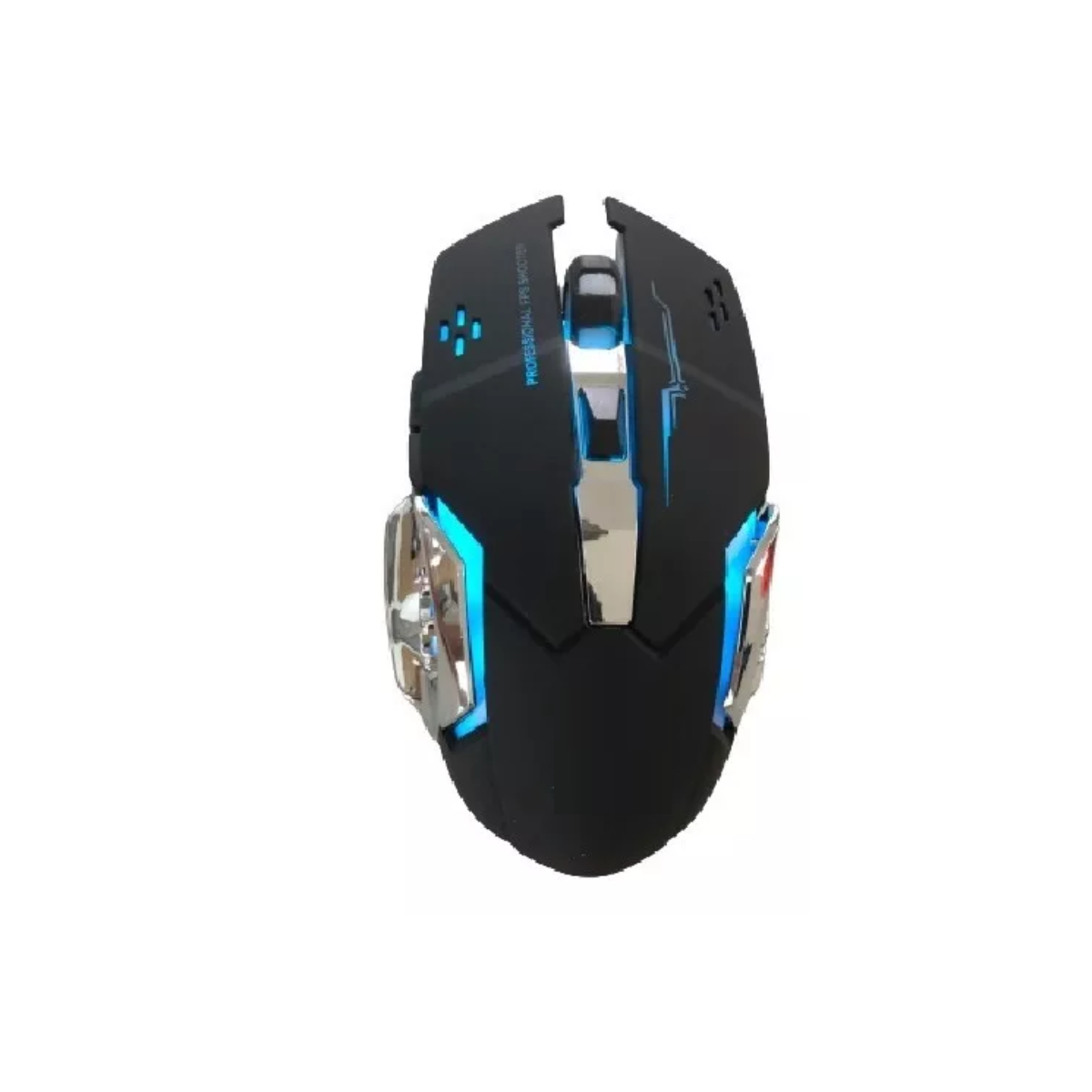 Mouse gamer de juego inalámbrico recargable T-Wolf Q13 negro