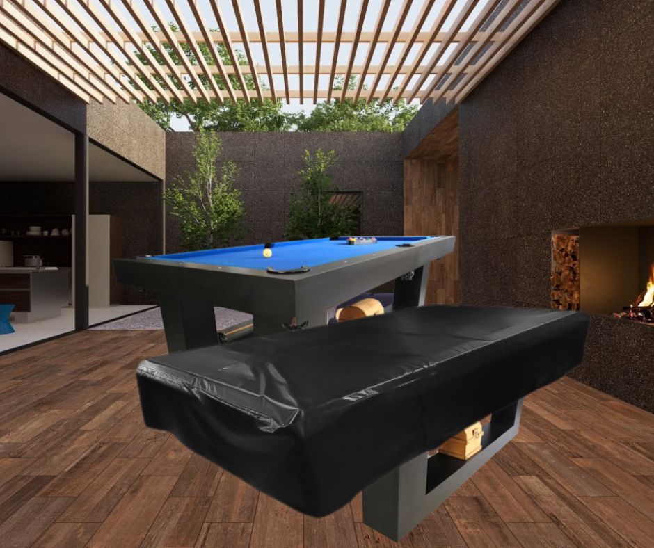 Funda Protector Profesional para Mesa de Billar, RMS Innova línea Luxury-213 cm largo.