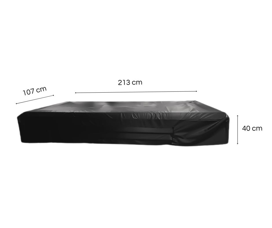 Funda Protector Profesional para Mesa de Billar, RMS Innova línea Luxury-213 cm largo.