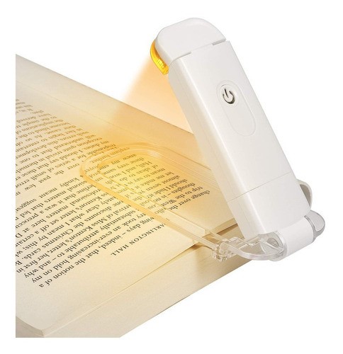Luz Led Con Clip Para Leer Libros Recargable Por Usb 9 Modes