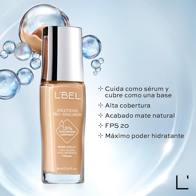 A L'BEL - Base Solutions Pro Hialuron 30ml - Creme 110-C.