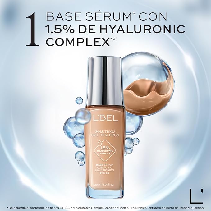 A L'BEL - Base Solutions Pro Hialuron 30ml - Creme 110-C.
