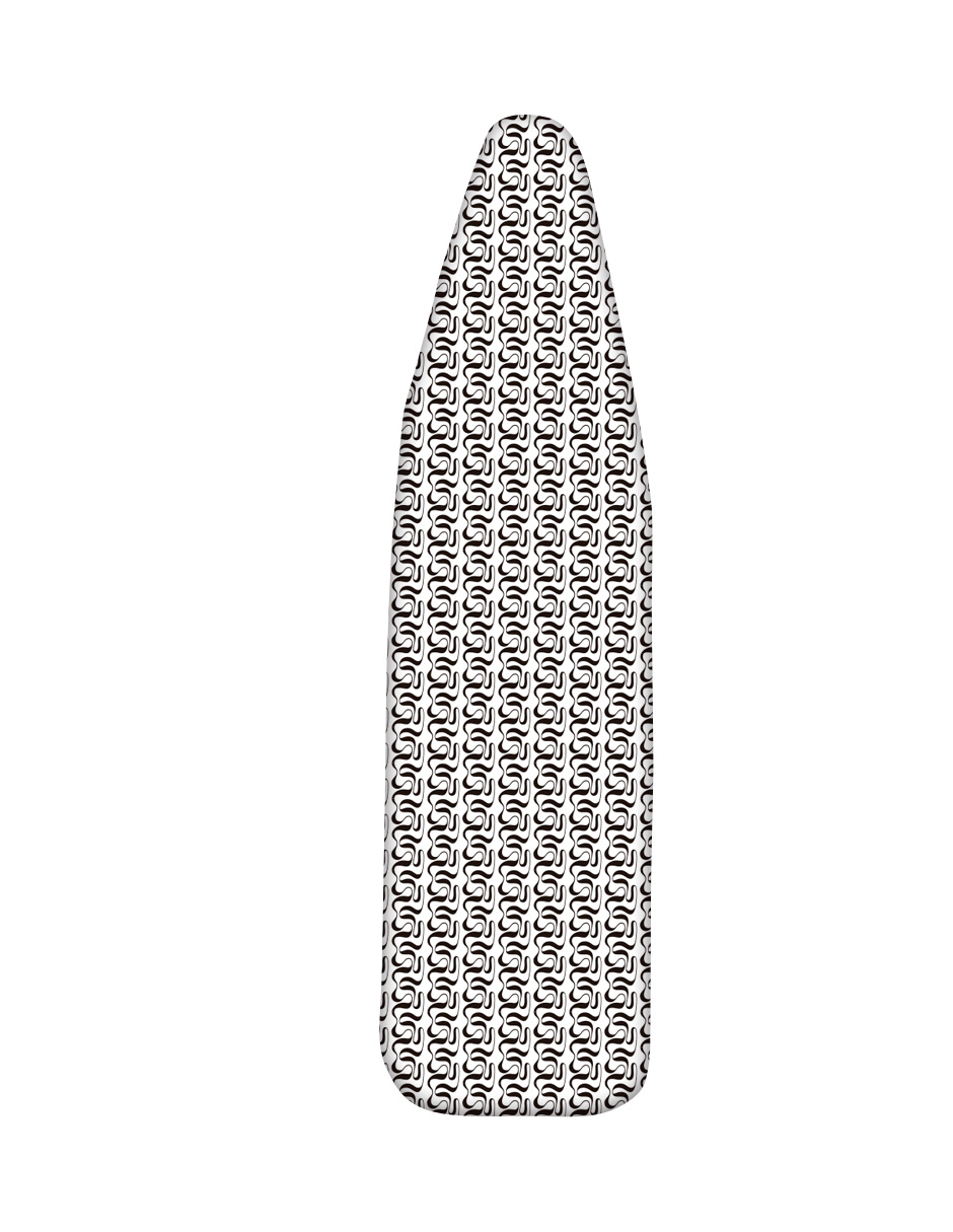 Funda Repuesto para Burro de Planchar Standard Best WAVES Better 137 cm x 36cm 100% Algodon + Teflon Maxima Hogar