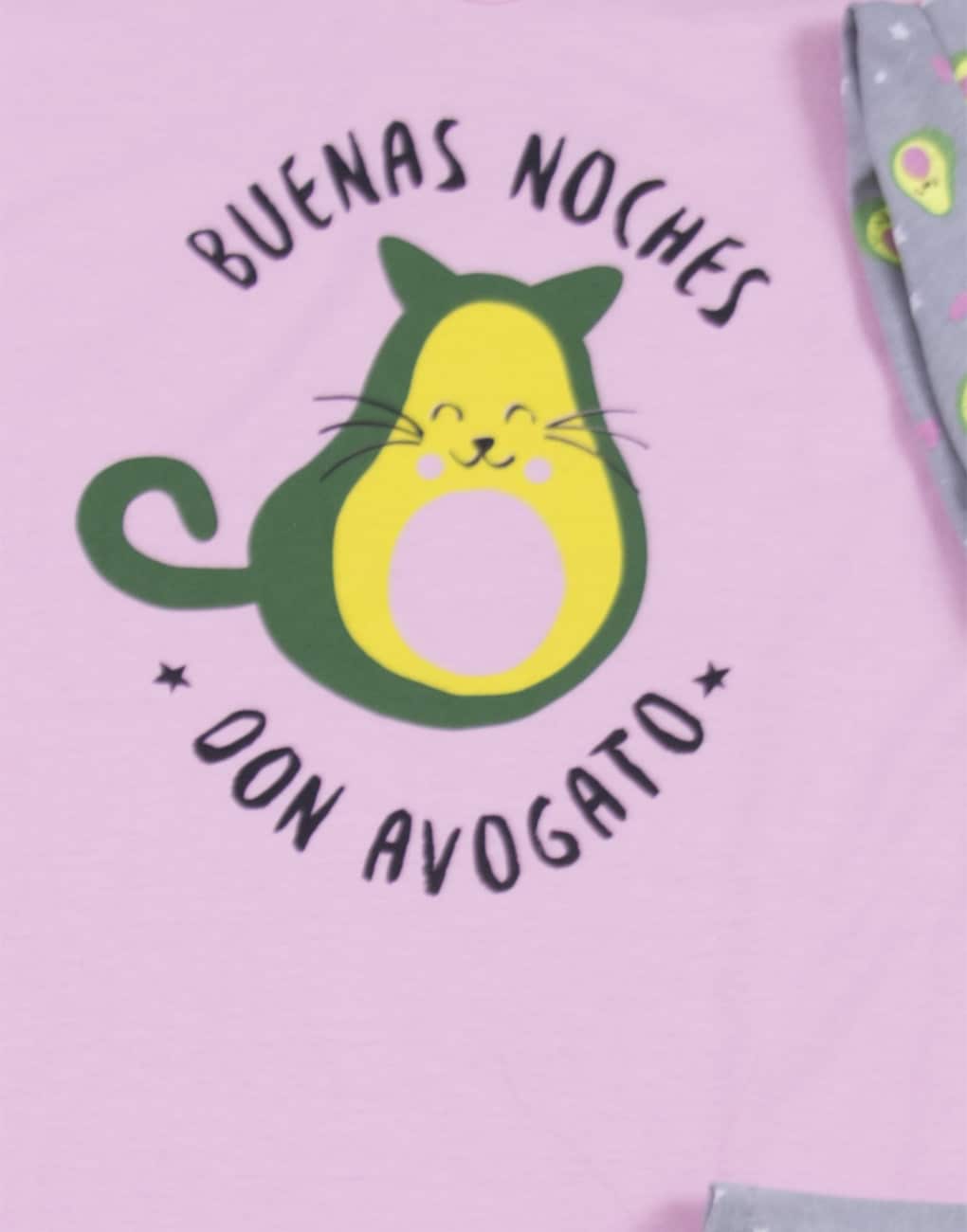 Pijama para dama manga corta BUENAS NOCHES DON AVOGATO TWINS