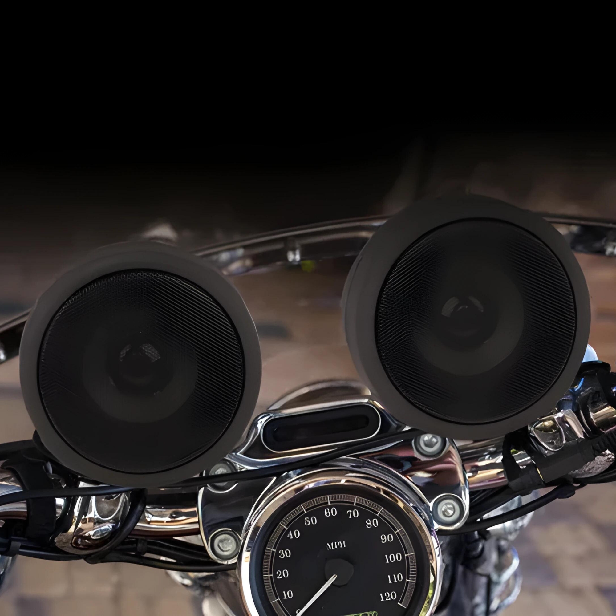 Bocinas Para Moto Contra Agua Audiopipe APMC503KT IPX5.