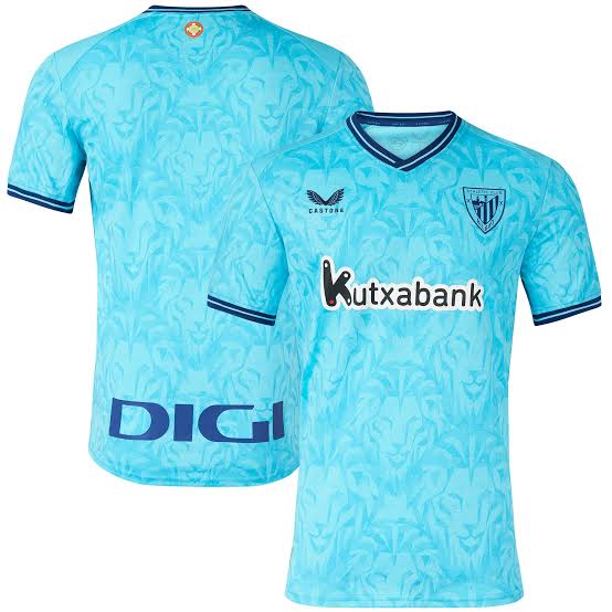 Nuevo! Jersey Athletic Atlético Bilbao 2023/2024 Azul Visita Talla M.