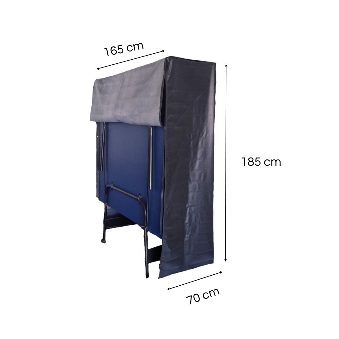 Funda Protector para Mesa de Ping Pong 70cm ancho, RMS Innova línea Luxury.