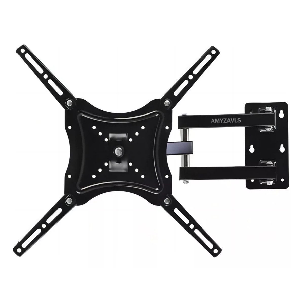 Base Soporte De Pantalla Pared Tv 15 A 55 Pulgadas 30kg Color Negro