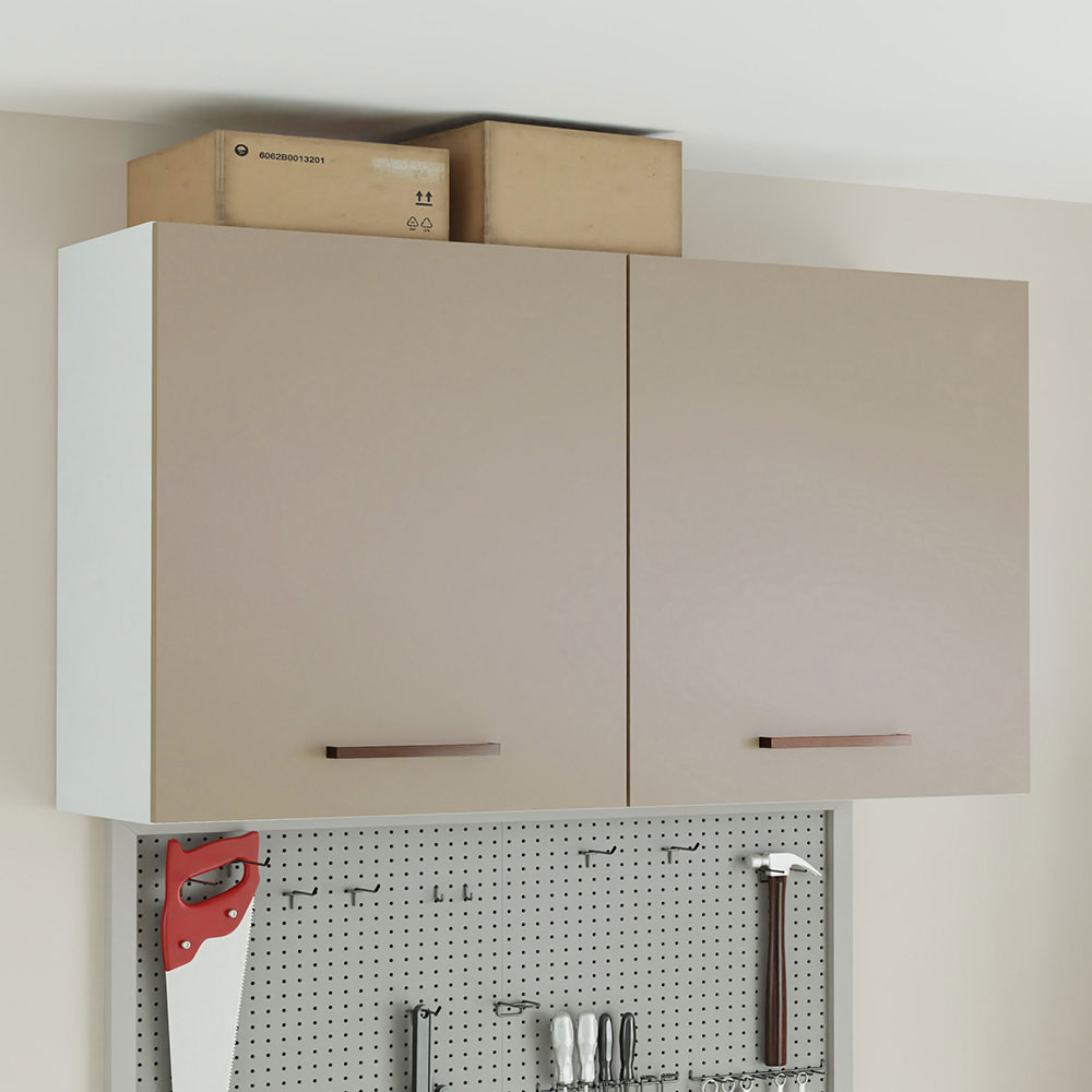 Gabinete Superior Almacenamiento Garaje Madesa 120cm BC.