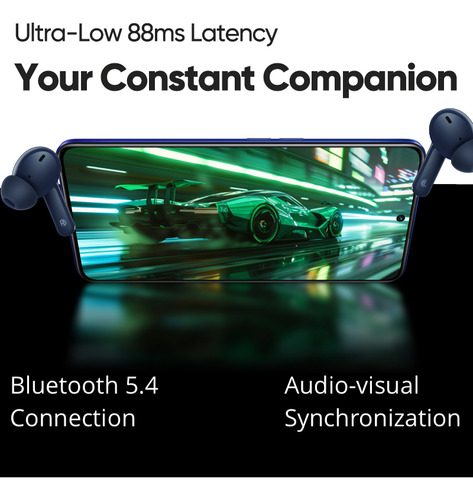 Realme Buds T110 Bluetooth Tws Audífonos Inalámbricos Color Blanco