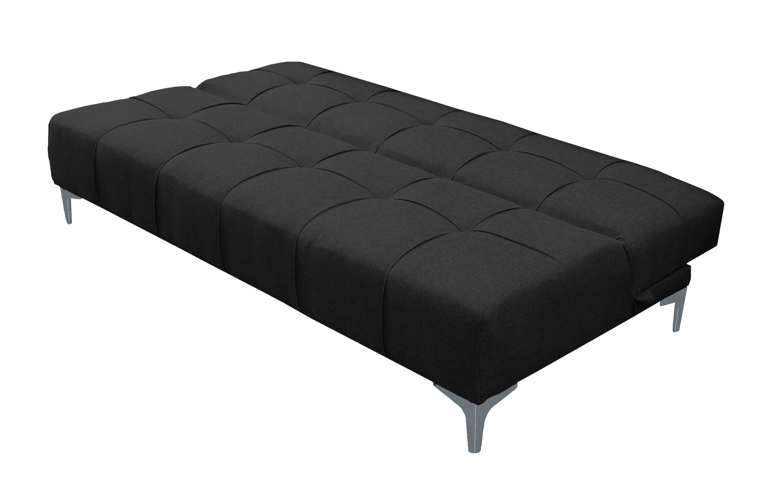 Sofa Cama Reclinable El Bazar Store New York Negro , Futon 3 posiciones, Sala.