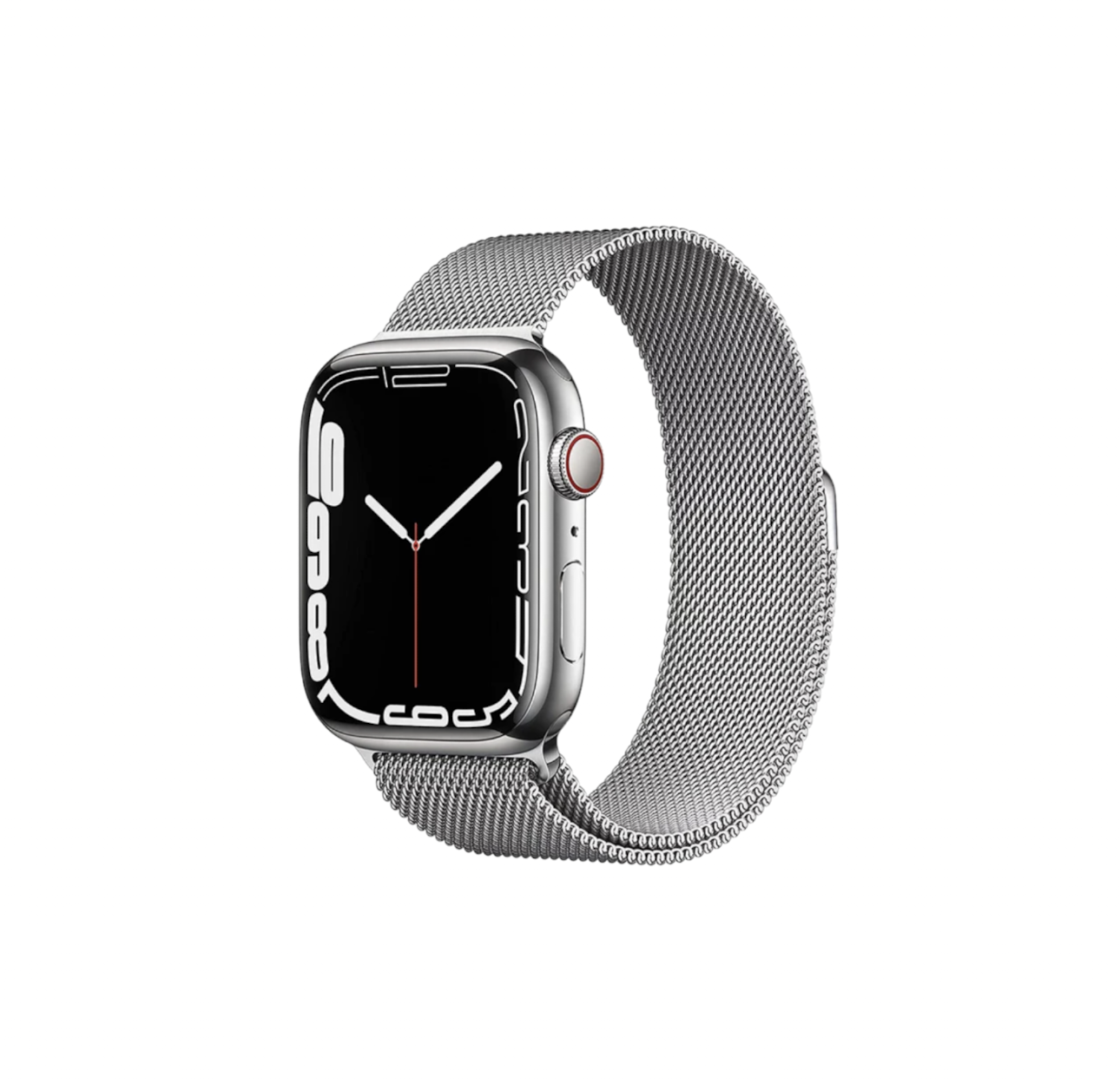 Correa Metálica Compatible con Apple Watch 42mm Color Plata.