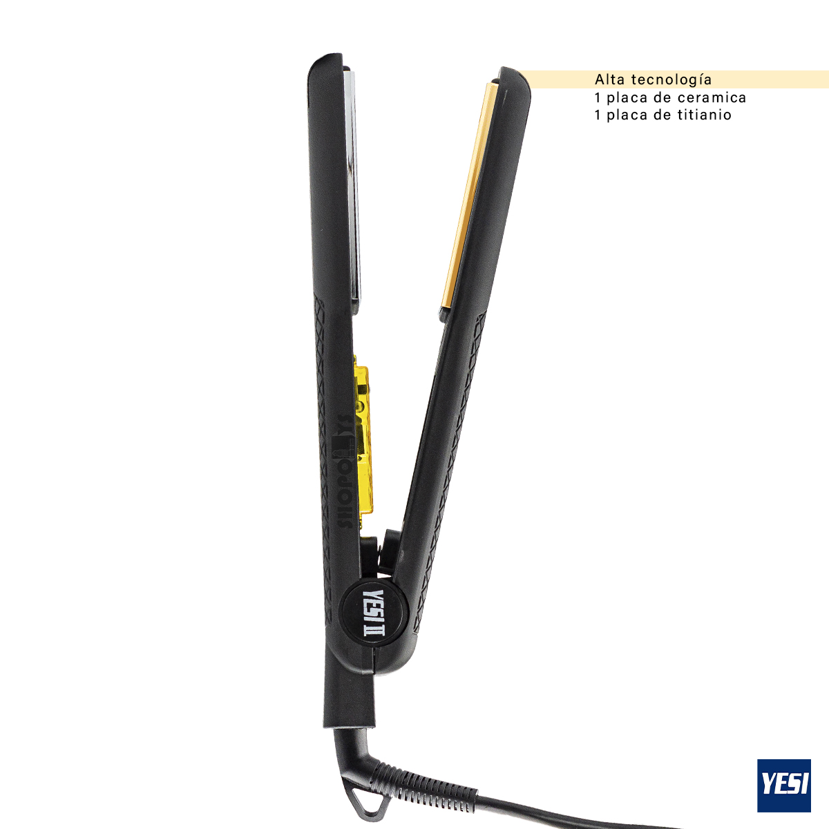 Plancha De Cabello Yesi II Titanio-cerámica