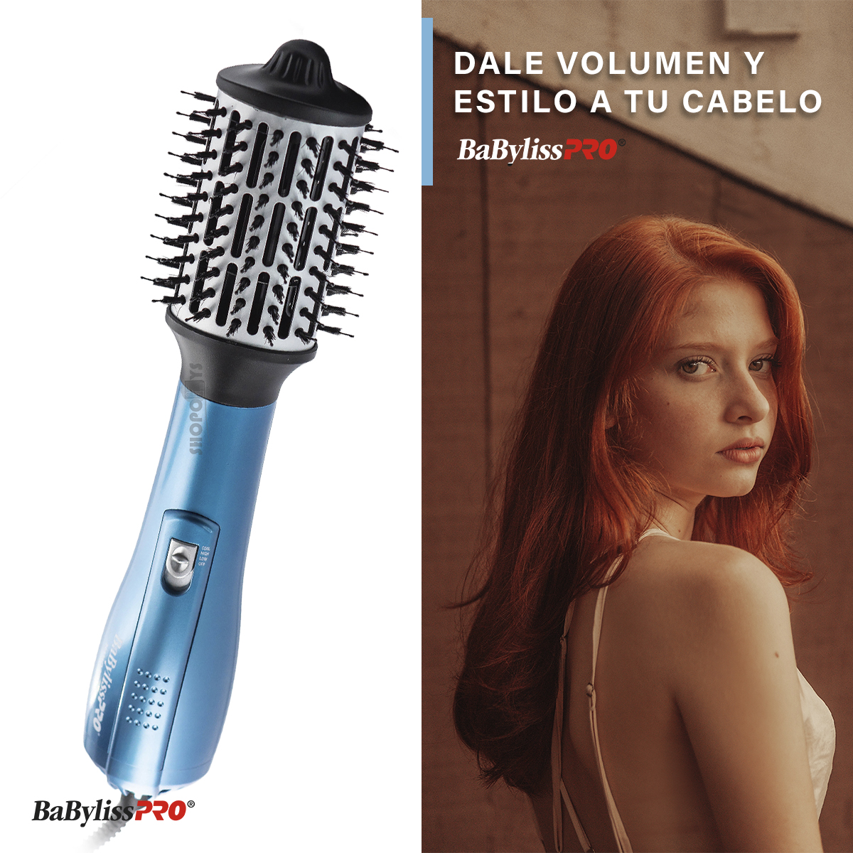 Cepillo Ovalado Babyliss Pro Nano 2 1/2