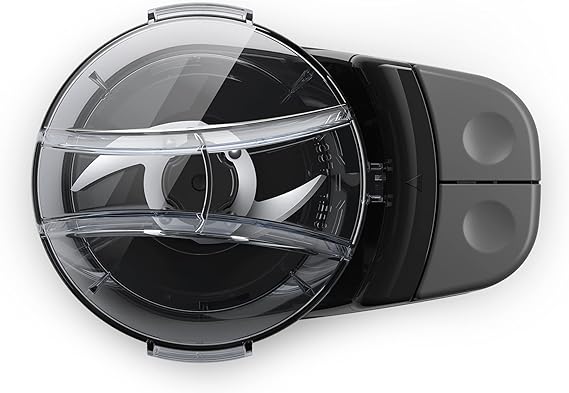 A T-fal Procesador de Alimentos Max Chopper cuenta con dos velocidades y capacidad de 700 ml. Potencia de 135 W para poder picar alimentos en segundos, potente y versátil, Desmontable, Negro, MF2528MX.